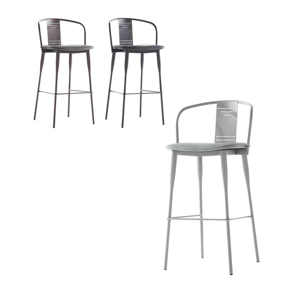 로망빠(분체) | 카페의자 인테리어의자 디자인의자 철재 바텐의자 피카소가구ㅣP9299ㅣBD264피카소가구