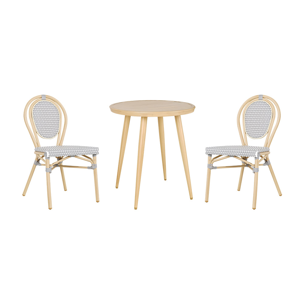 윈디라디2인세트ㅣ2인용 야외세트 카페의자 디자인테이블세트 라탄의자 피카소가구ㅣP9304ㅣSE2295피카소가구